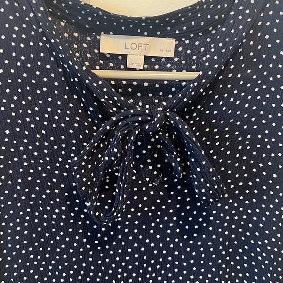 Loft polka dot blouse - Picture 3 of 3